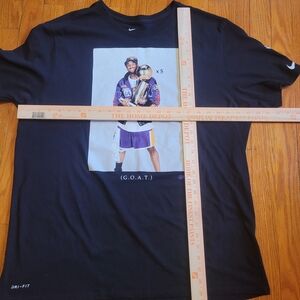 Nike Black Graphic T-Shirt KOBE THE GOAT